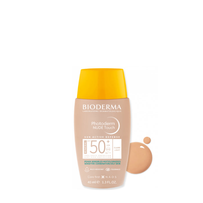 Bioderma Photoderm  Nude Touch Mineral Cream SPF50+ Light Tone 40ml