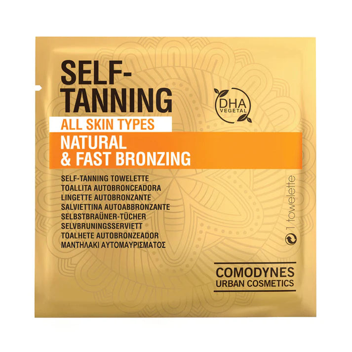 Comodynes Natural Self-Tanning Wipes x1