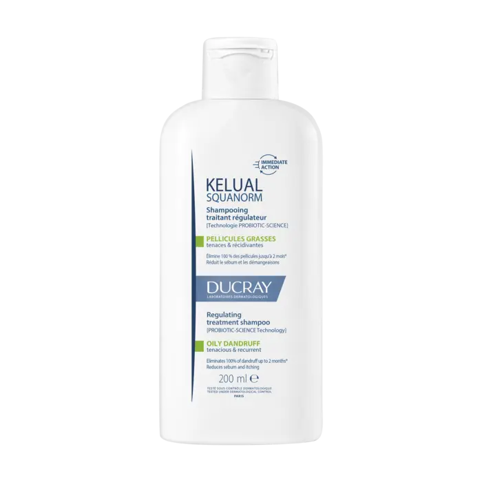 Ducray Kelual-Squanorm Oily Dandruff Shampoo 200ml