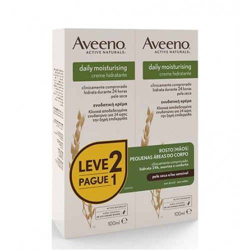Aveeno Daily Moisturising Cream 2x100ml