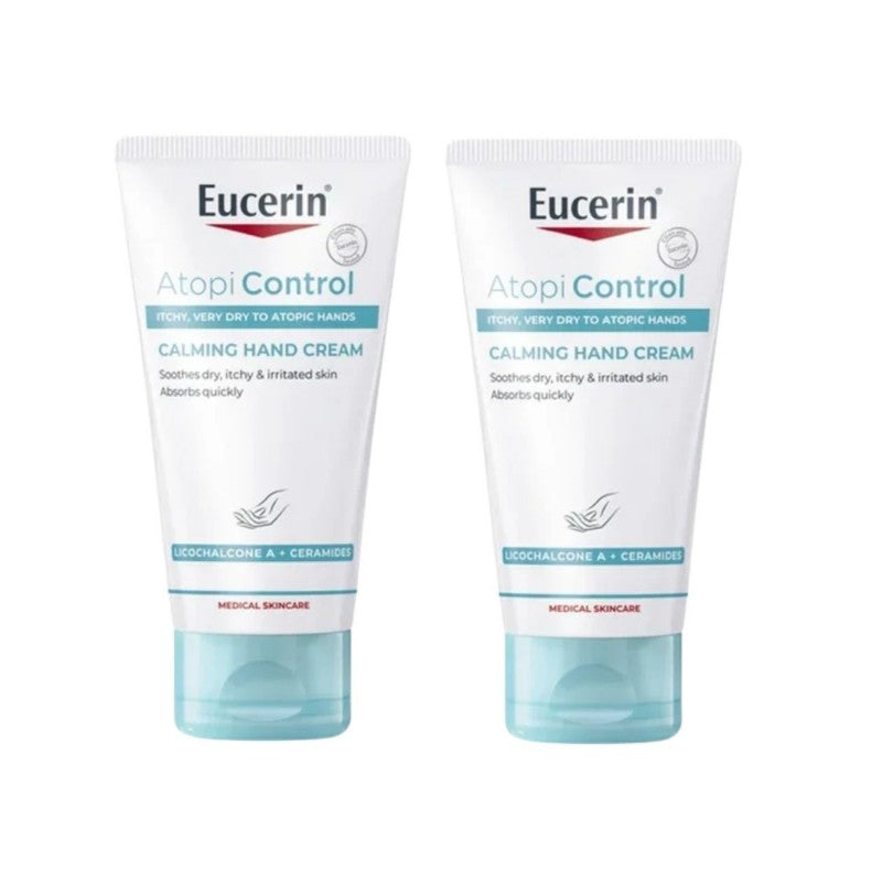 Eucerin Atopi Control Hand Cream 2x75ml