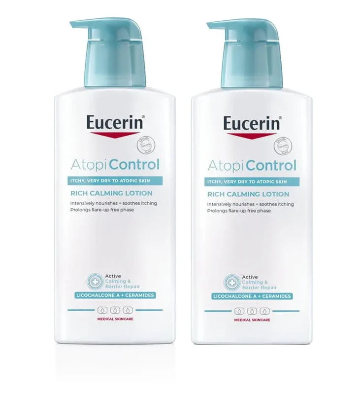Eucerin AtopiControl Rich Calming Lotion 2x400ml