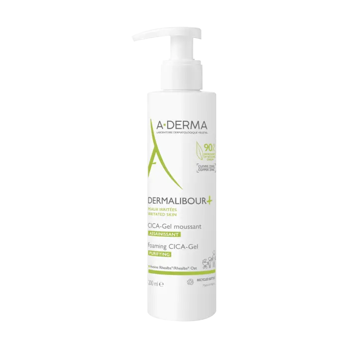 A-Derma Dermalibour+ Foaming Cica Gel 200ml