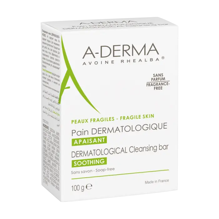 A-Derma Dermatological Cleansing Bar 100g