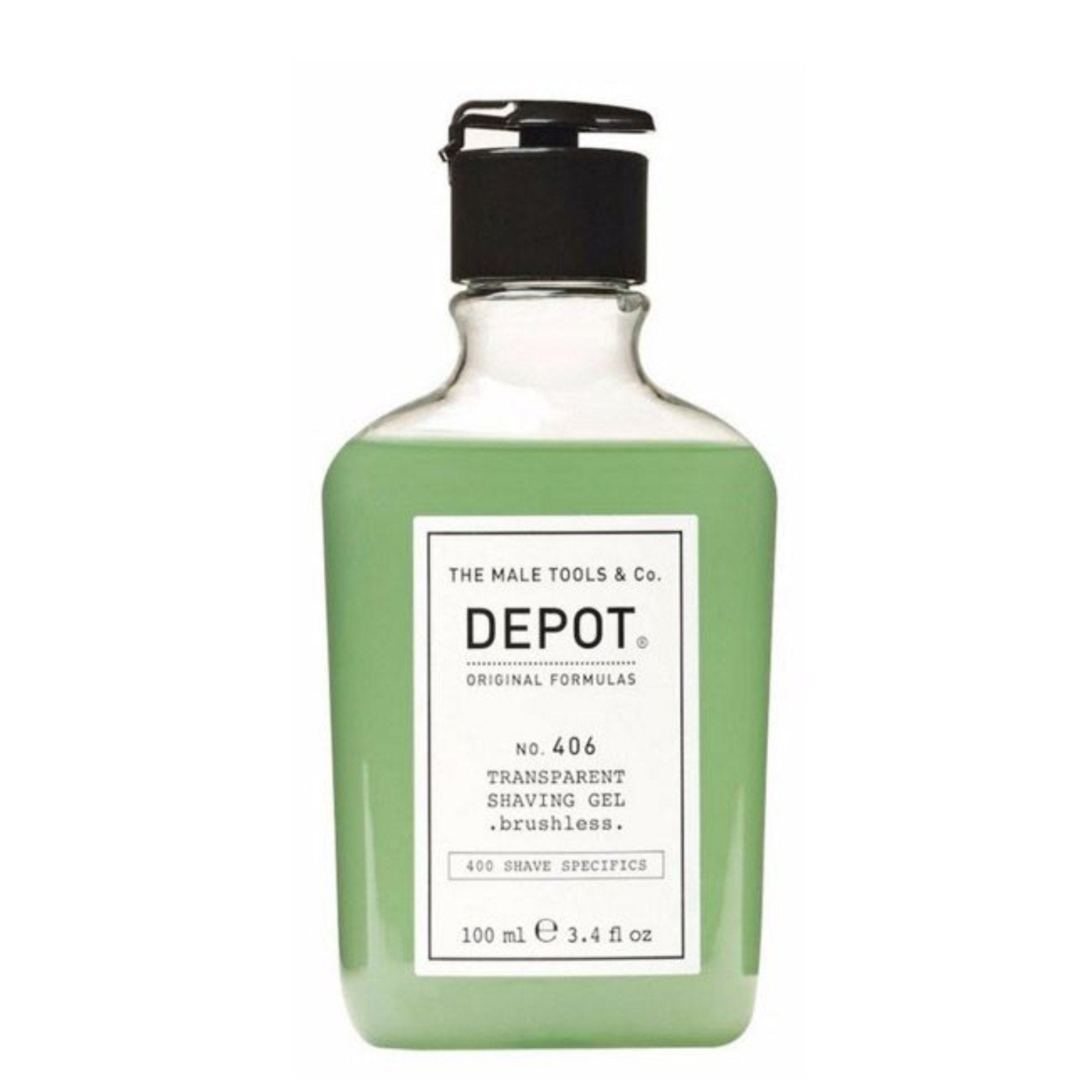 Depot No 406 Transparent Shaving Gel 100ml