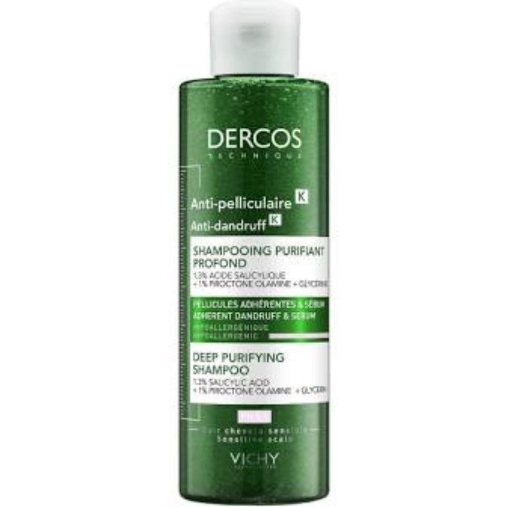 Vichy Dercos Technique Anti-Dandruff K Deep Purifying Shampoo 250ml