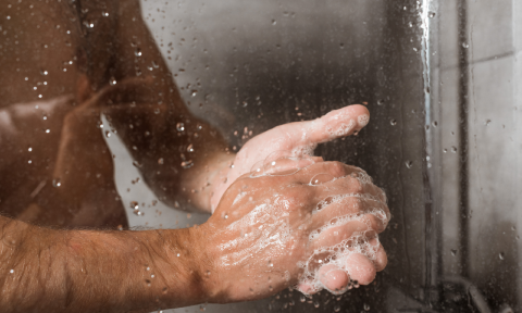 caudalie shower gels and shampoo