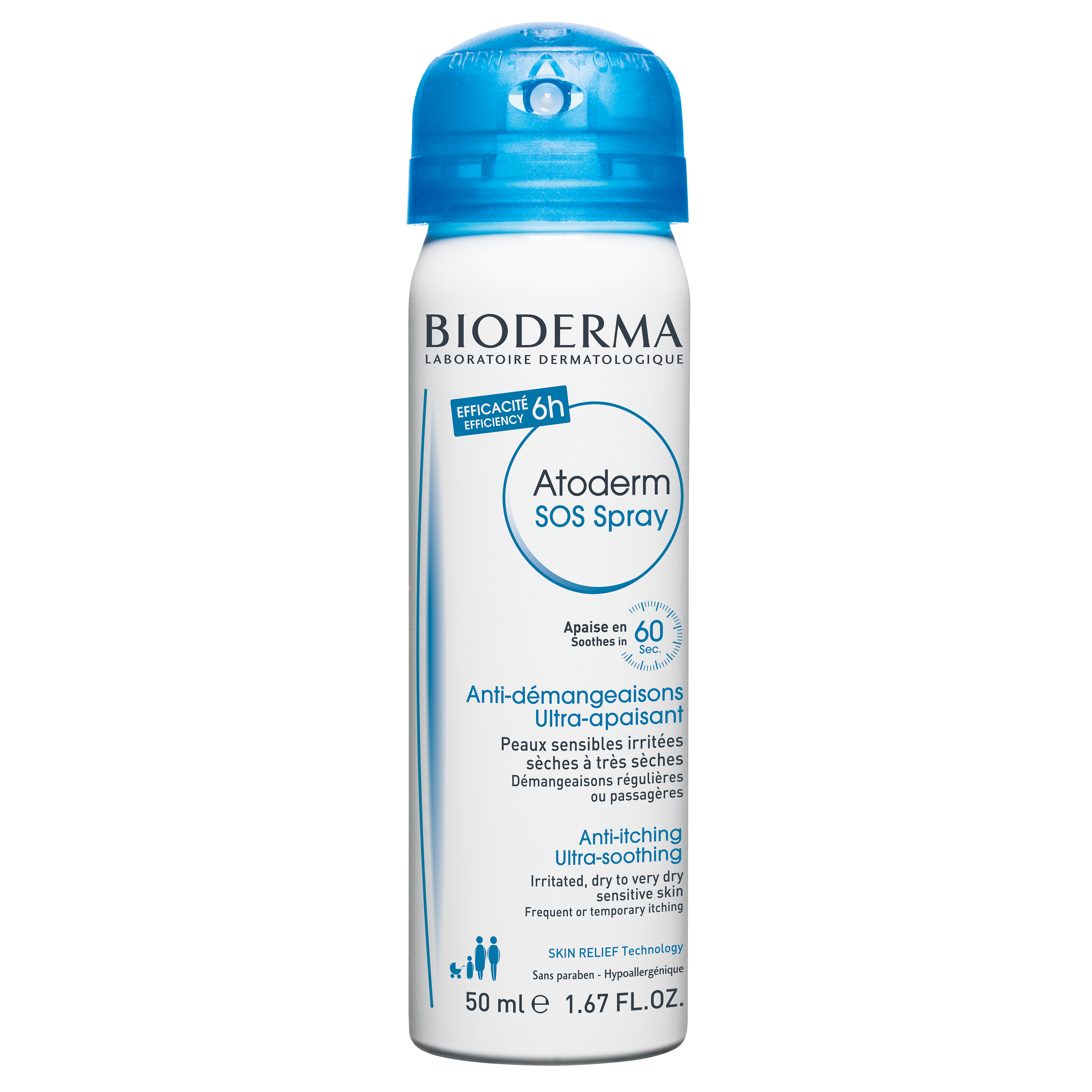 Bioderma Atoderm SOS Spray Anti-Itching 50ml