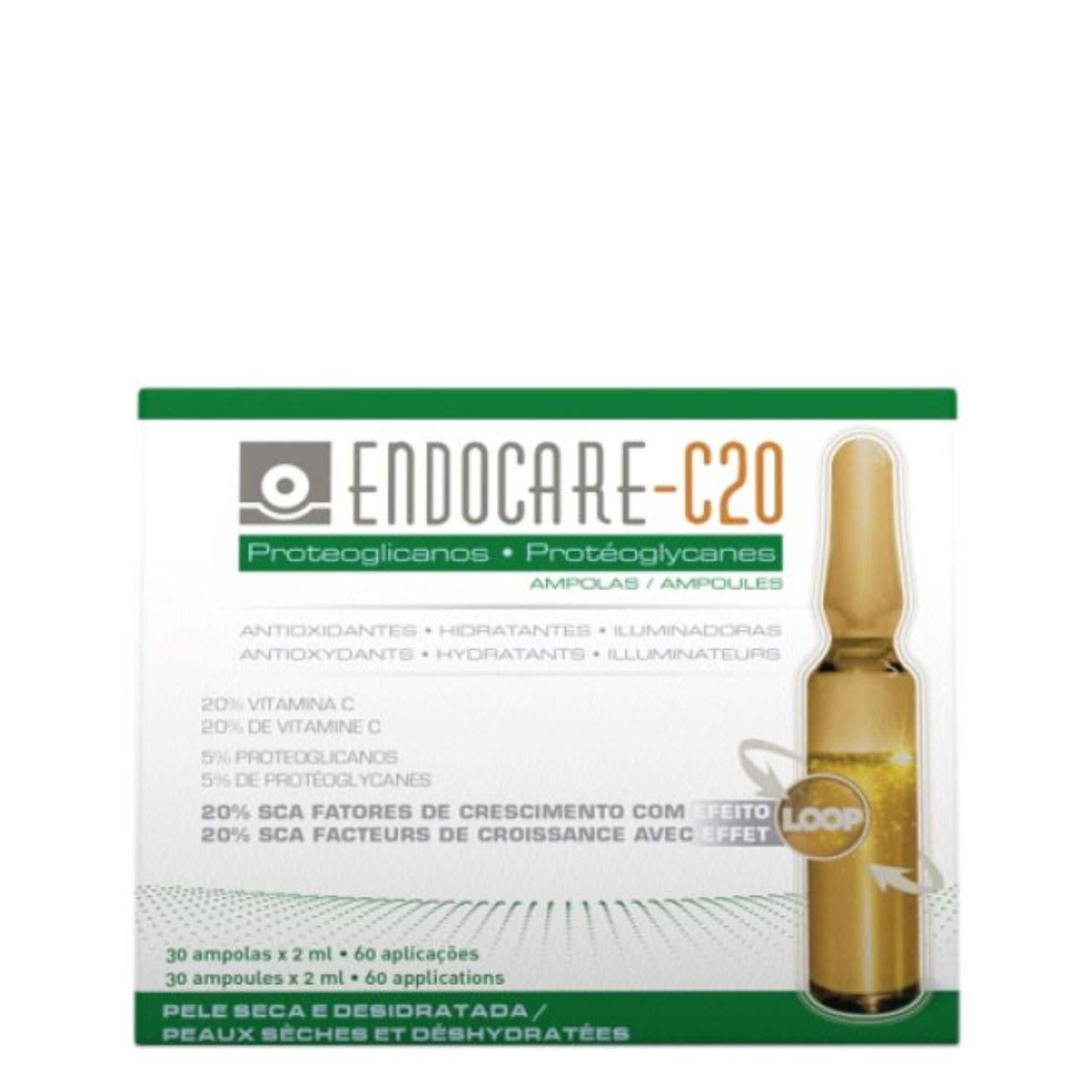 Endocare-C20 Proteoglicanos Oil Free Ampoules 30x2ml