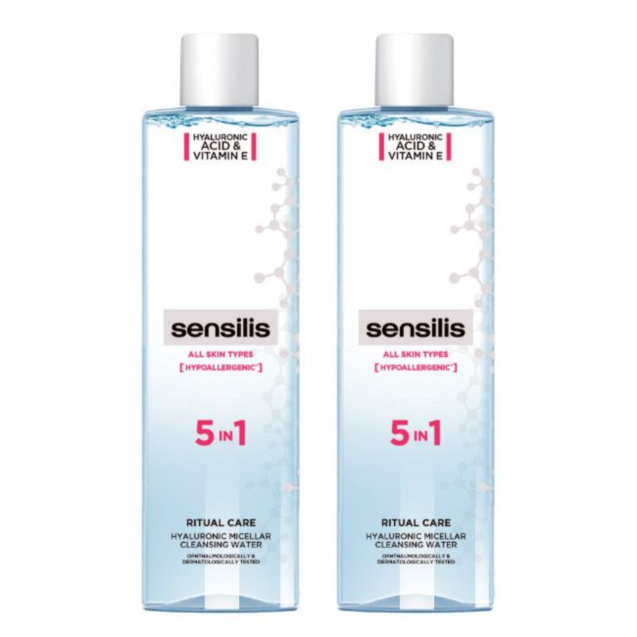 Sensilis Pack Promocional: Sensilis Ritual Care 5 em 1 Água Micelar 2x400ml