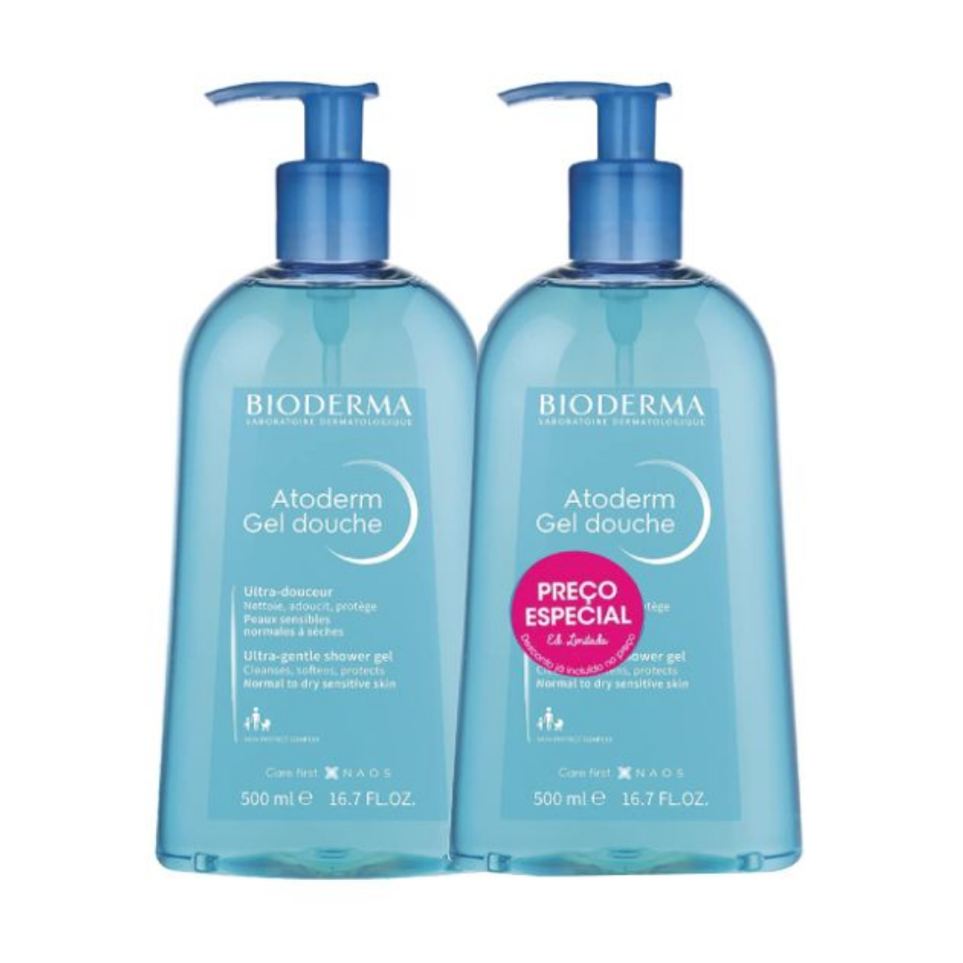 Bioderma Atoderm Shower Gel 2x500ml