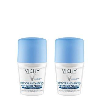 Vichy Duo Desodorizante Mineral 48h 2x50 ml com Desconto de 4,5€