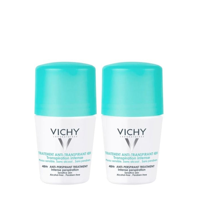 Vichy Duo Antiperspirant Deodorant 48h Intense 2x50ml