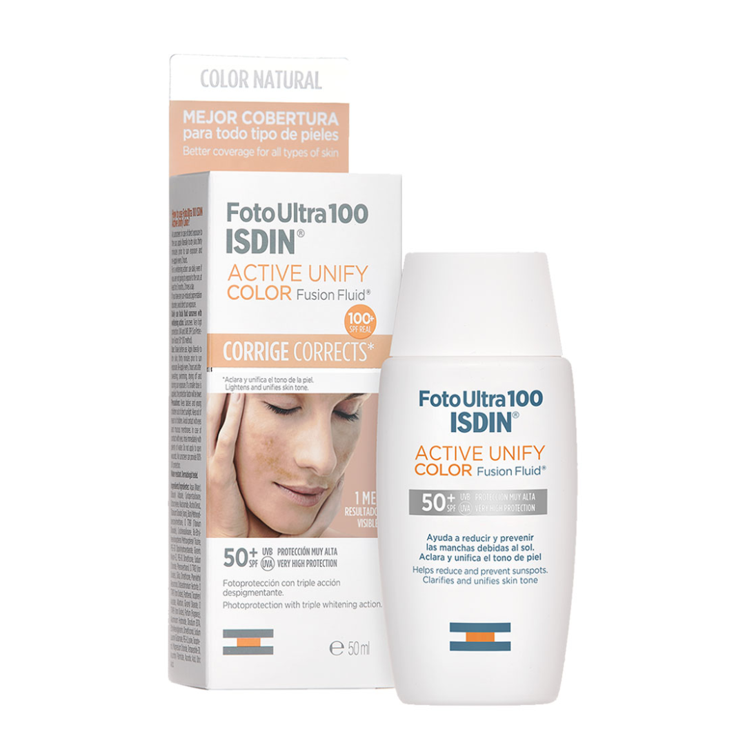 ISDIN FotoUltra 100 Active Unify Fusion Fluid Color SPF50+ 50ml