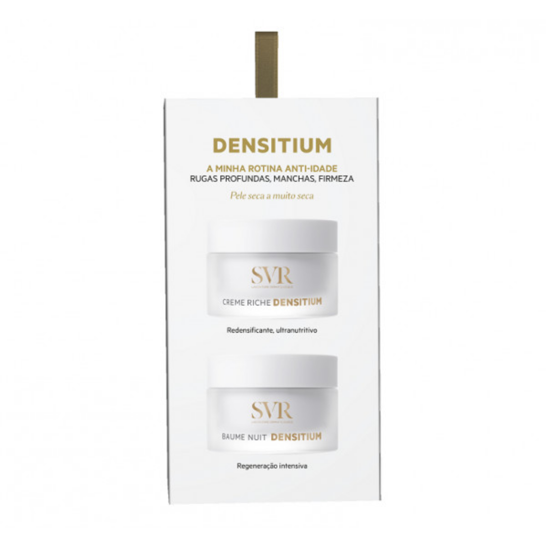SVR Coffret Densitium Creme Redensificante Ultranutritivo 50ml com Oferta Densitium Bálsamo Redensificante Noite 50ml