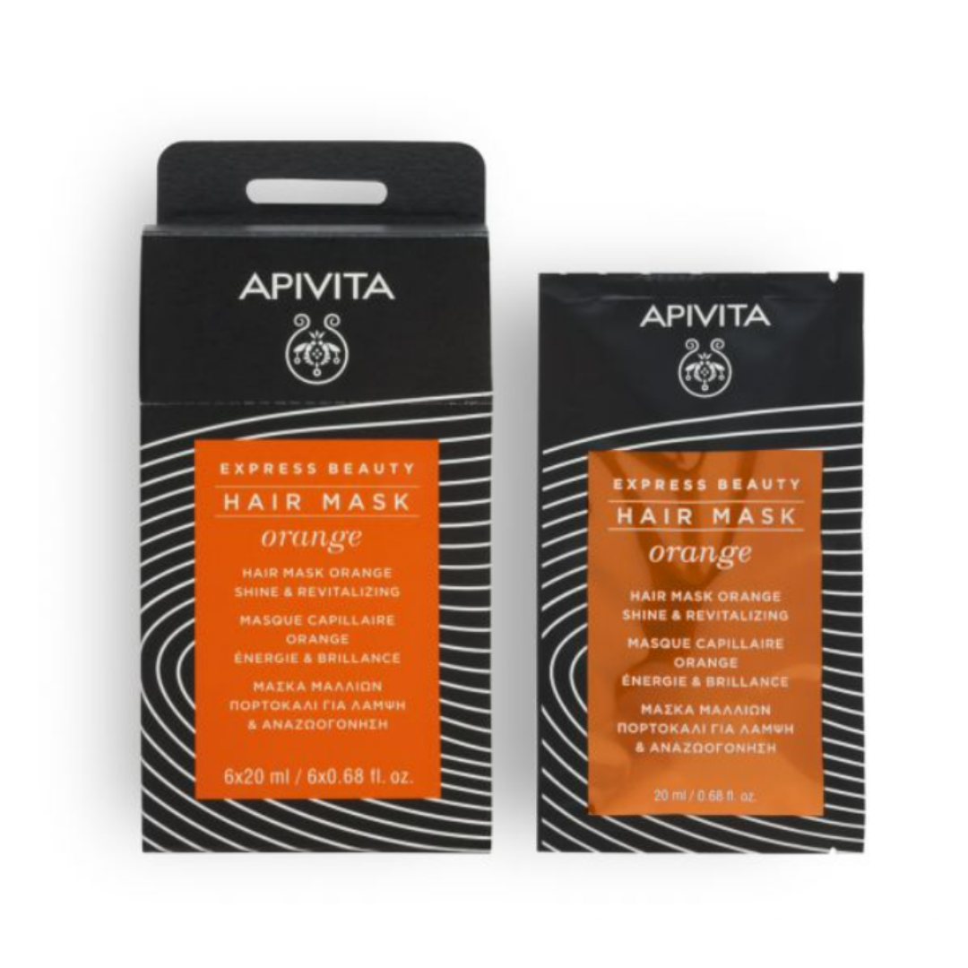 Apivita Express Beauty Hair Mask Orange 20ml