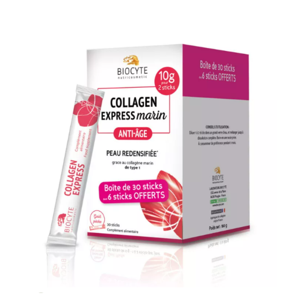 Biocyte Collagen Express 30 sticks + 3rd pack Offer