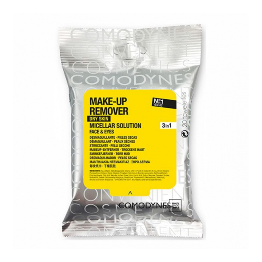 Comodynes Make-Up Remover Wipes Sensitive Skin x20