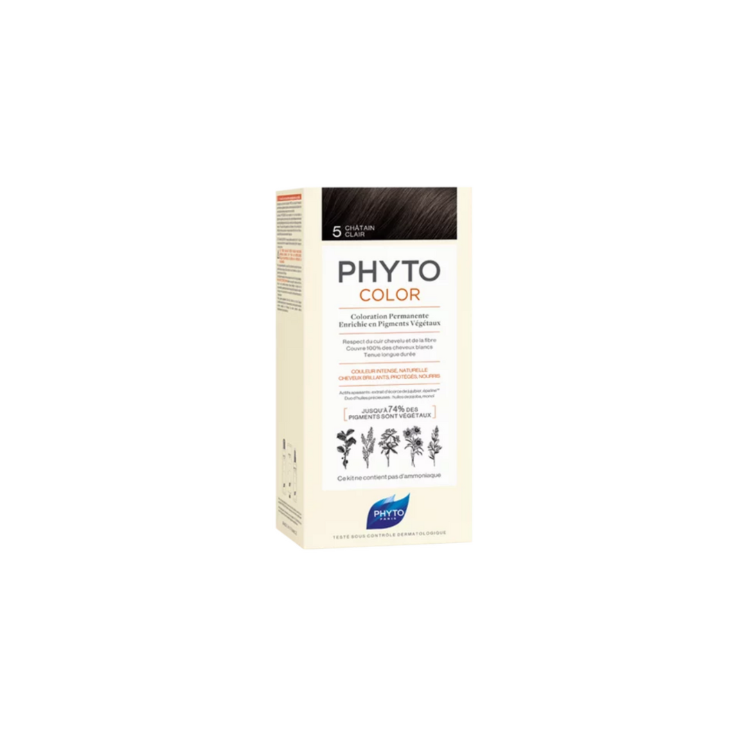 Phytocolor Coloration Permanent Light Brown 5