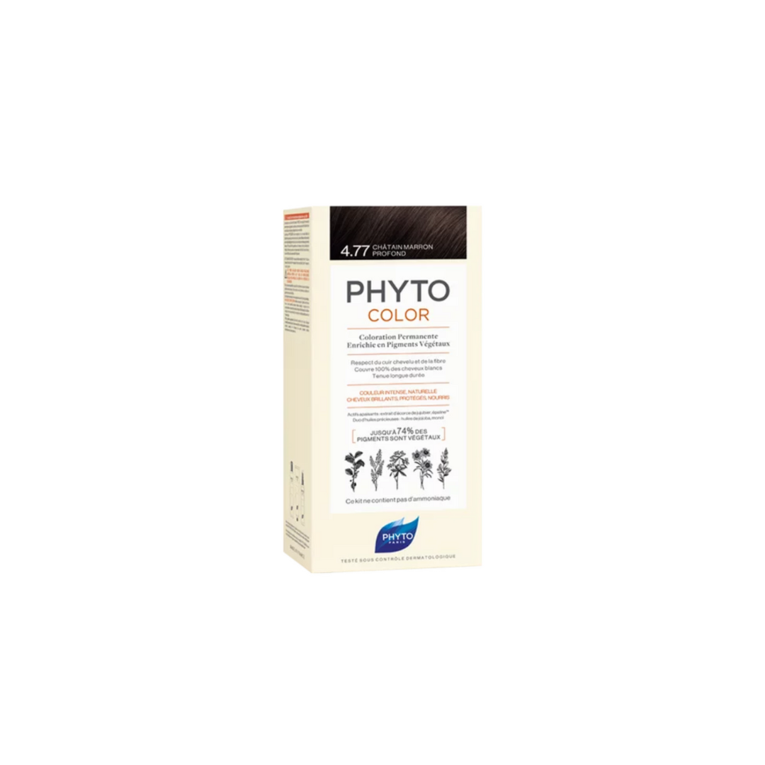Phytocolor Coloration Permanent Intense Chestnut Brown 4.77