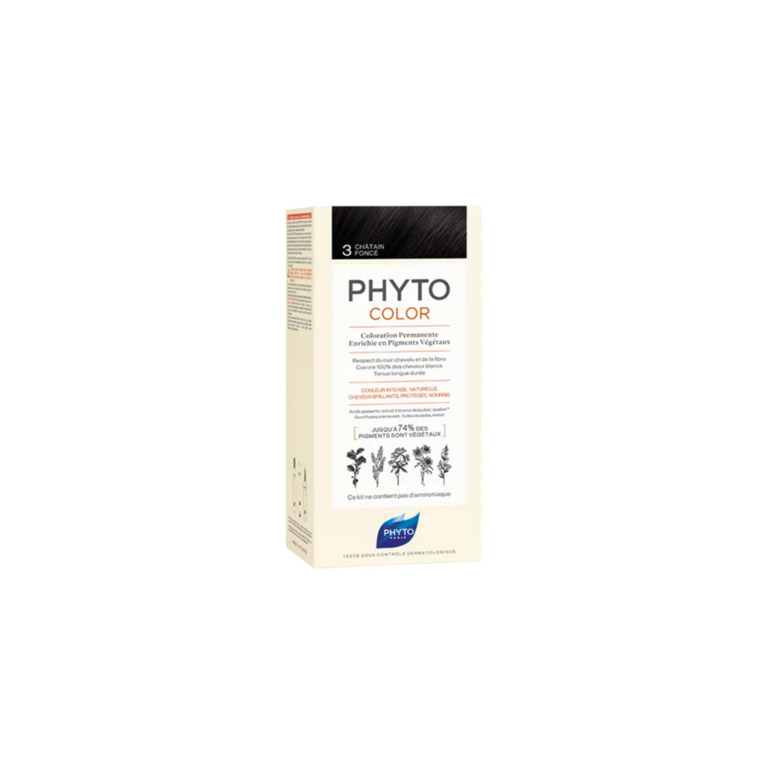 Phytocolor Box Coloração Castanho Escuro nº3