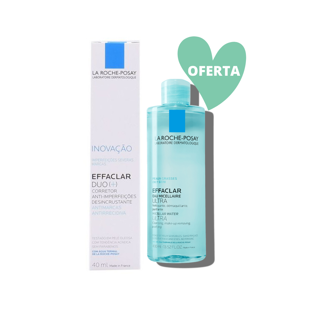 La Roche-Posay Effaclar Duo(+) 40ml + La Roche-Posay Effaclar Micellar Water Ultra 200ml