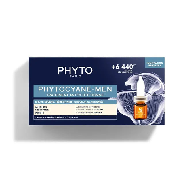 Phyto Phytocyane-Men Anti-Hair Loss Ampoules 3,5mlx12