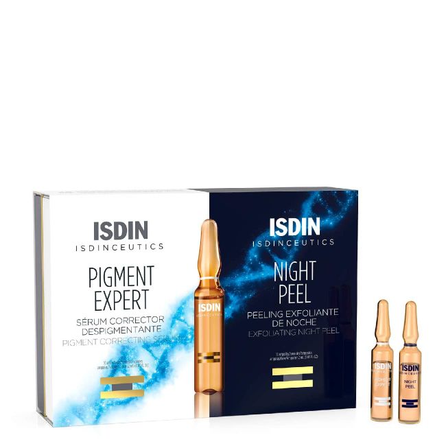 ISDIN Isdinceutics Day&Night Anti-Spot Routine: Pigment Expert + Night Peel