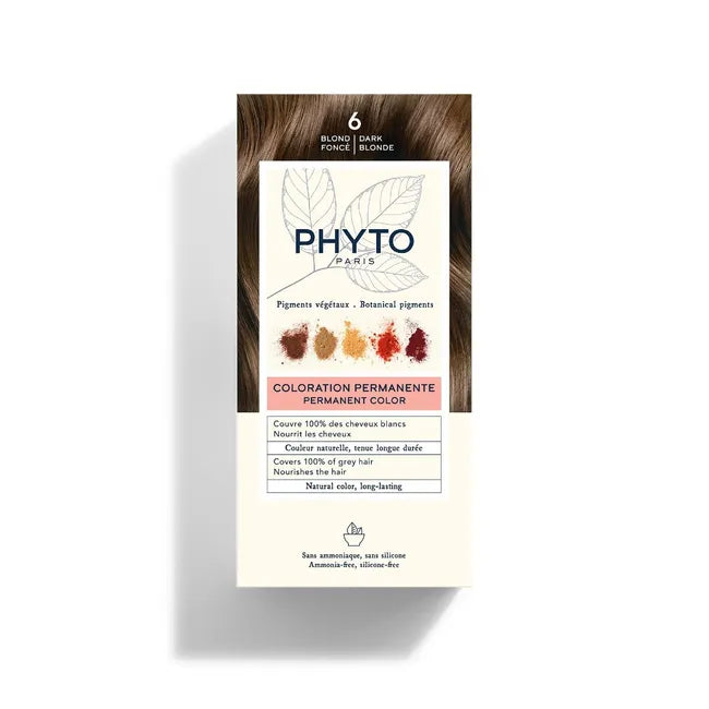 Phytocolor Permanent Color 6 Dark Blonde