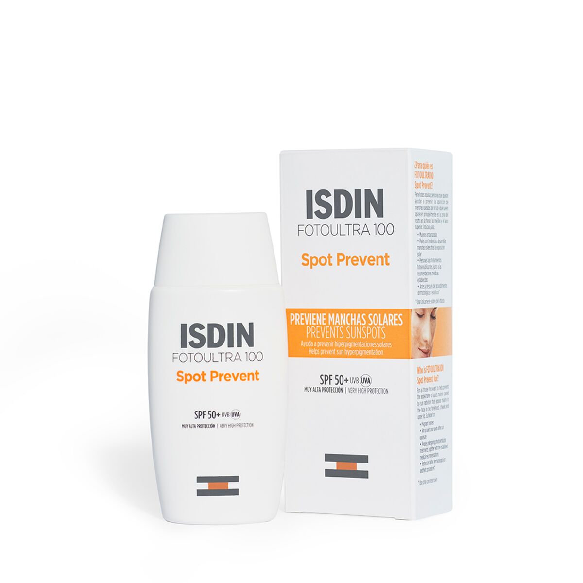 ISDIN FotoUltra 100 Spot Prevent Fusion Fluid SPF50+ 50ml + 2 Ampoules