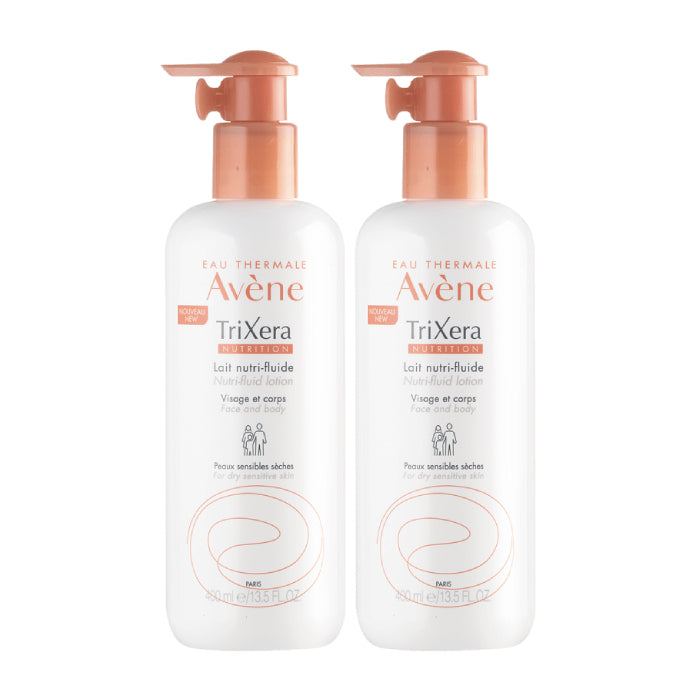 Avène Trixera Nutrition Leite Corporal Nutri-Fluido 2x400ml Preço Especial