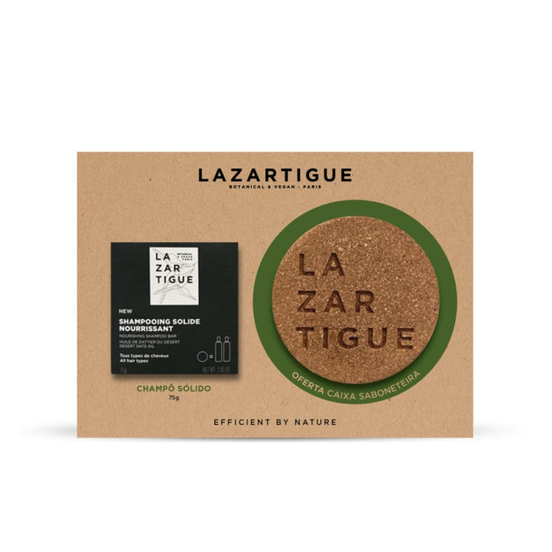 Lazartigue Solid Shampoo 75g + Soap Gift Box