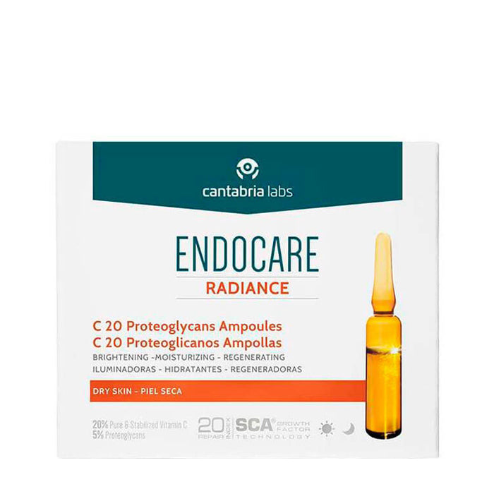 Endocare Radiance C20 Proteoglicanos Ampolas x30