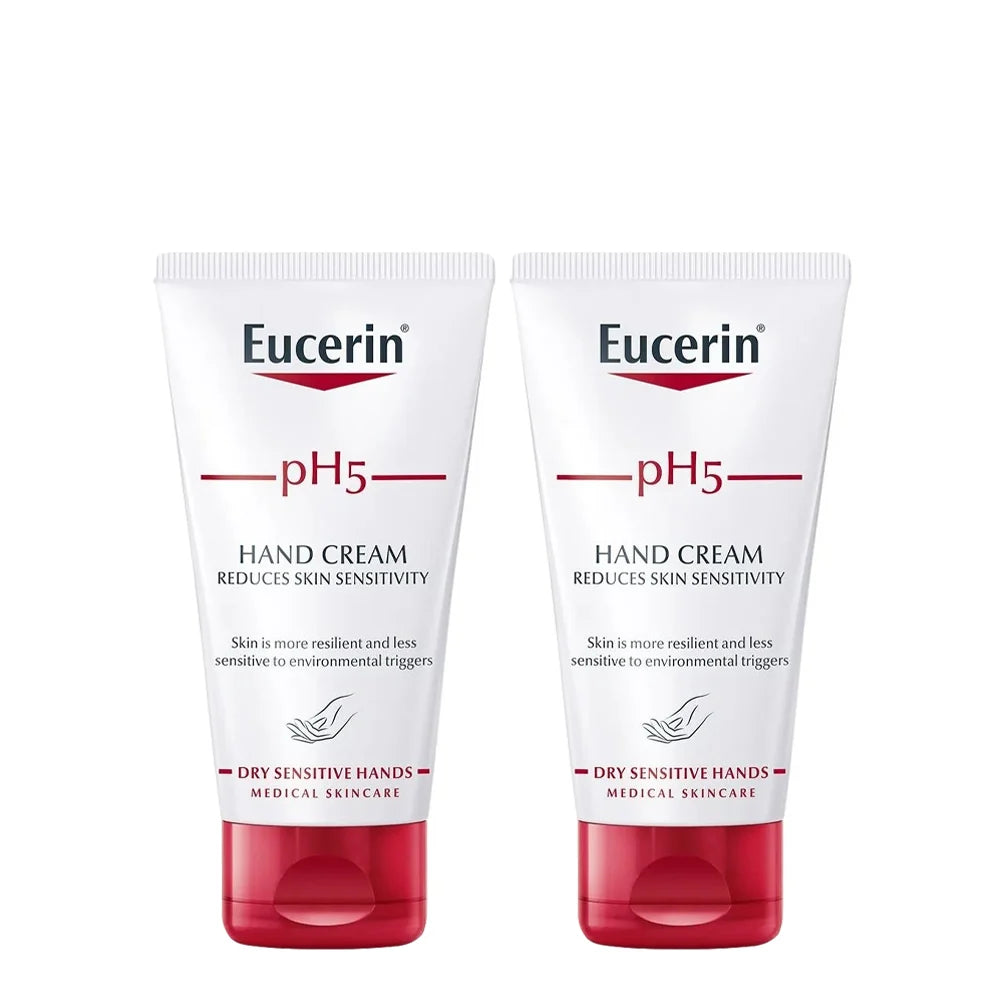 Eucerin pH5 Hand Cream 2x75ml Special Price