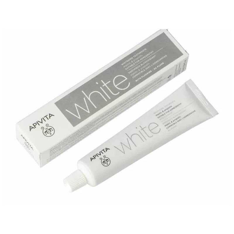 Apivita Oral Care Dental Whitening Toothpaste 75ml