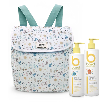 Barral BabyProtect Backpack Bath Cream+ Moisturizing Cream Special Price