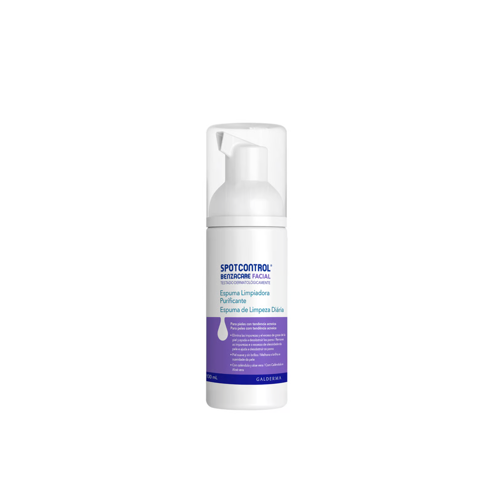 Benzacare Spotcontrol Daily Facial Cleansing Foam 130ml