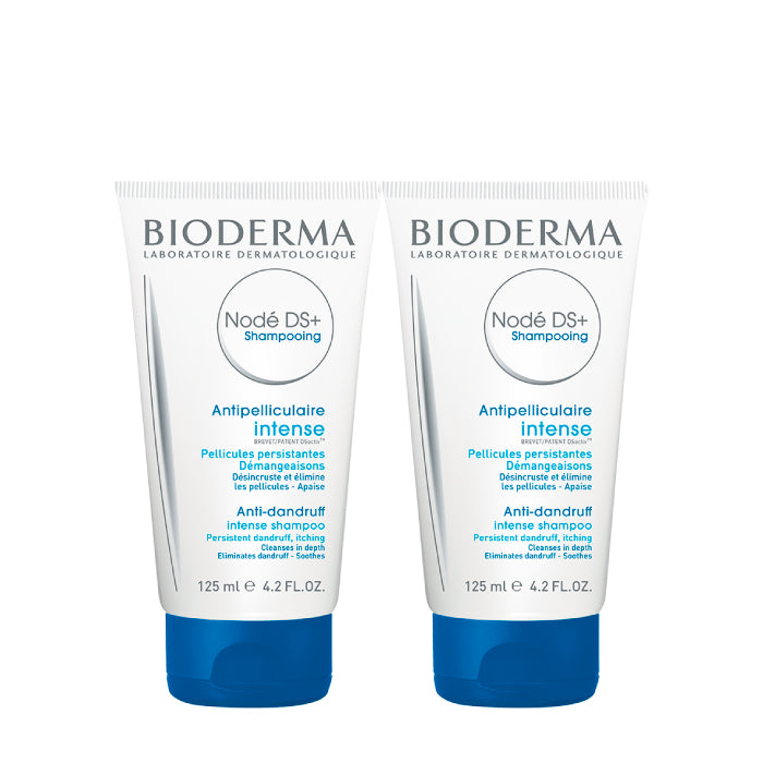 Bioderma Nodé DS+ Shampooing Anti-Dandruff Intensive Shampoo 2x125ml