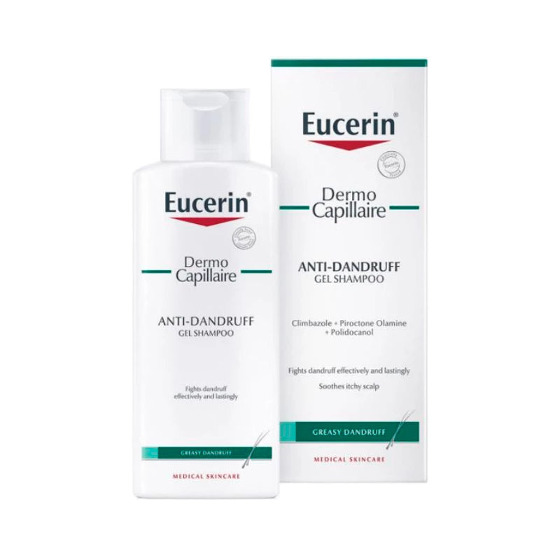 Eucerin Dermocapillaire Anti-Dandruff Gel Shampoo 250ml