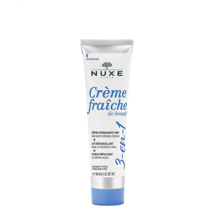 Nuxe Crème Fraîche de Beauté 3-en-1 Leite Desmaquilhante 100ml