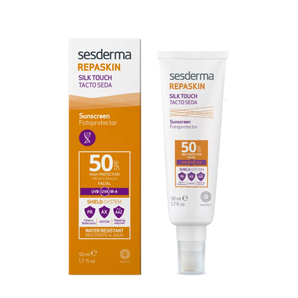 Sesderma Repaskin Fotoprotetor Facial Toque Seda FPS50 50ml