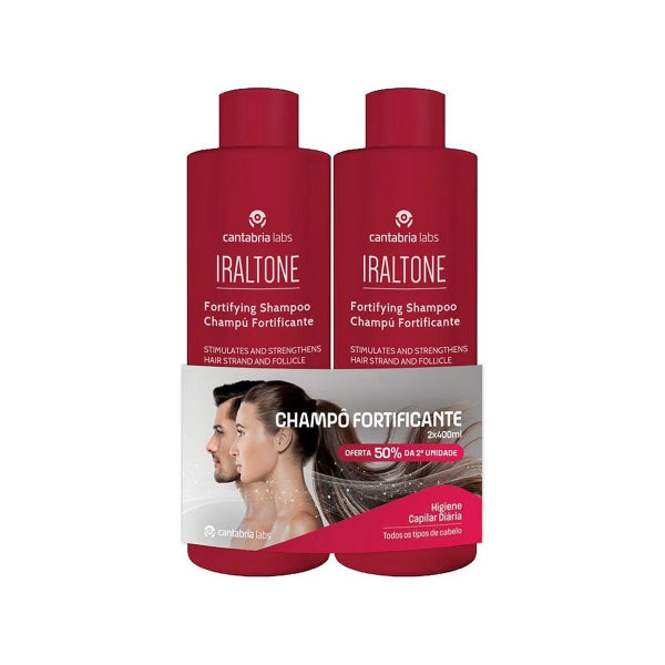 Iraltone Anti-Hair Loss Shampoo 2x400ml