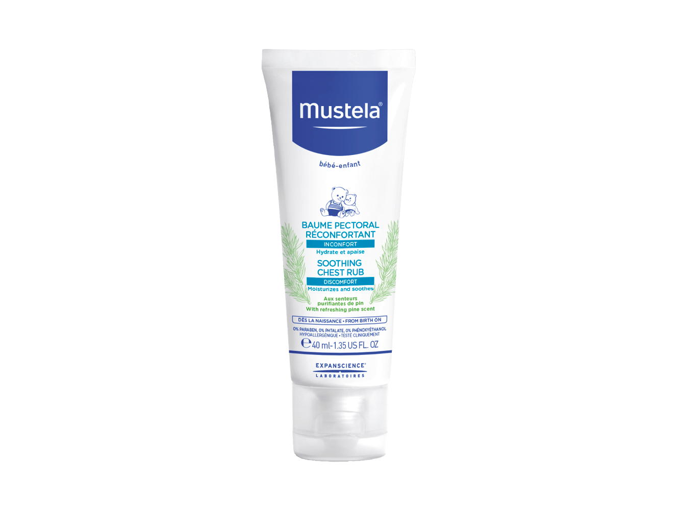 Mustela Baby Soothing Chest Rub 40ml