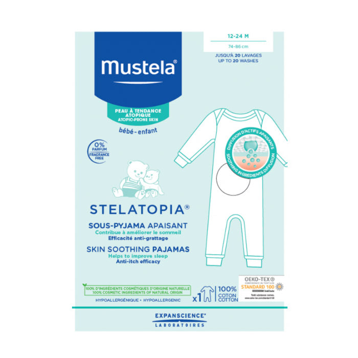 Mustela Baby Stelatopia Skin Soothing Pajamas 12-24 Months x1