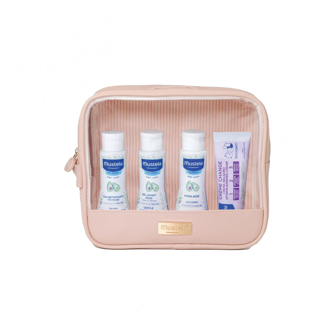 Mustela Promo Pack The Essentials Travel Size Pink