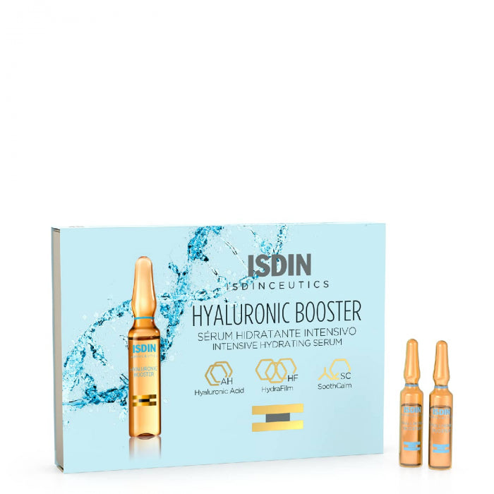 ISDIN Isdinceutics Hyaluronic Booster Intense Hydrating and Soothing Serum Ampoules x10