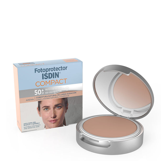 ISDIN Fotoprotector Compacto FPS50+ Areia 10g