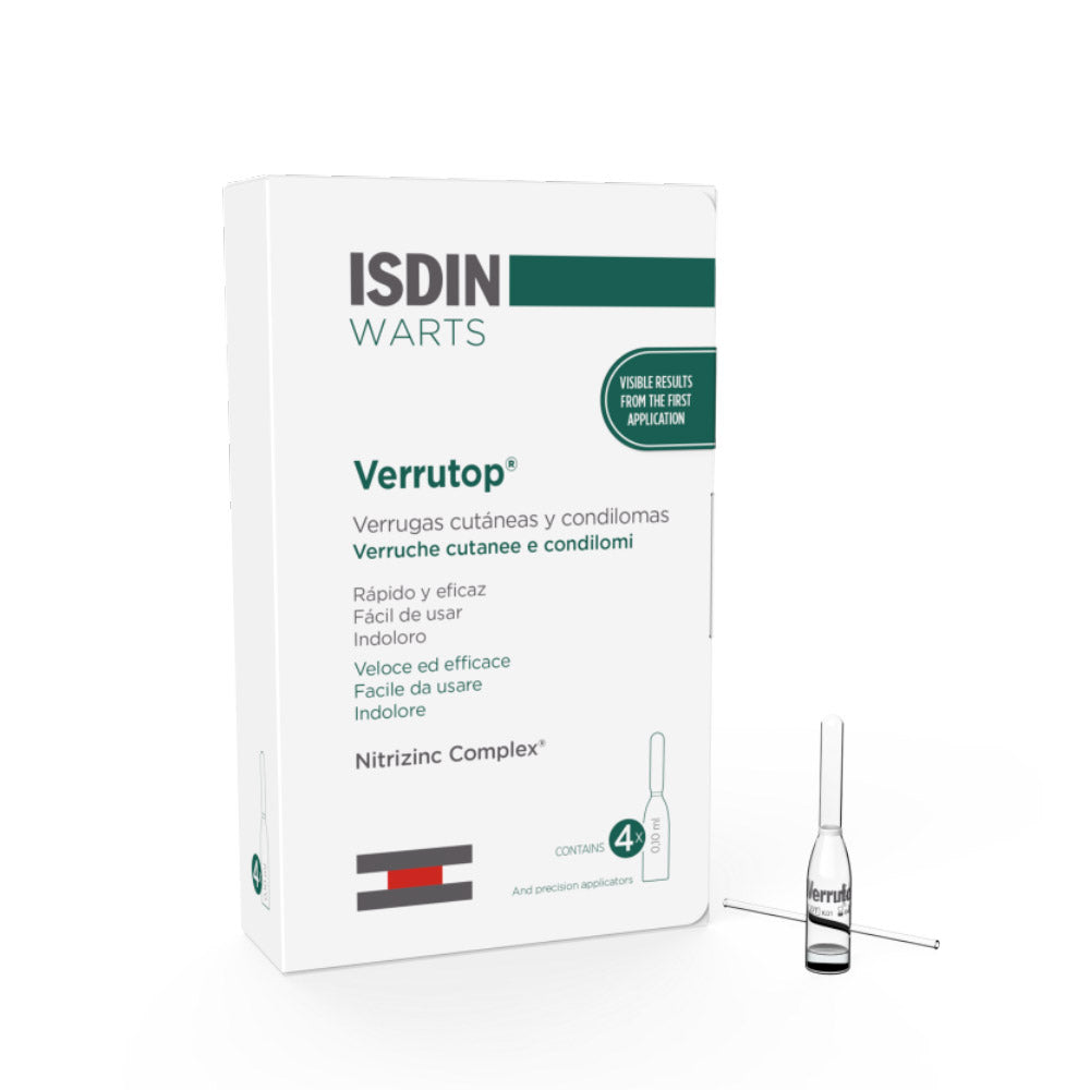 ISDIN Warts Verrutop Ampoules x4