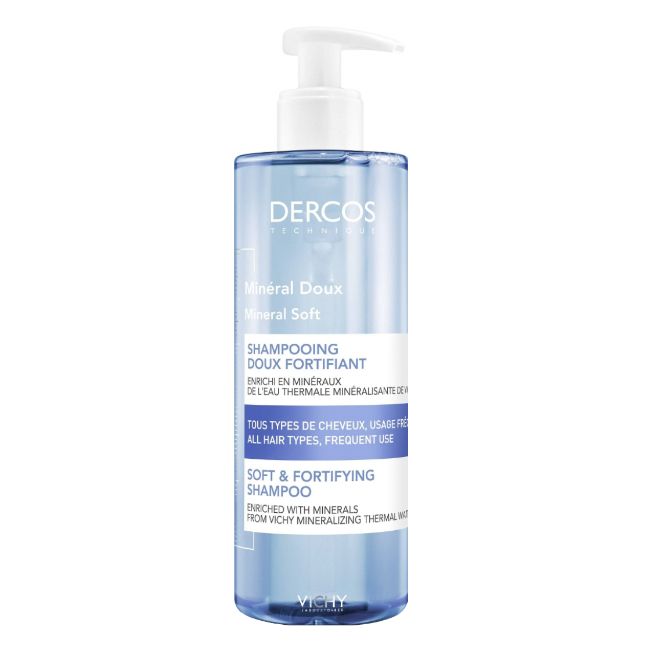 Vichy Dercos Technique Mineral Soft Shampoo 400ml