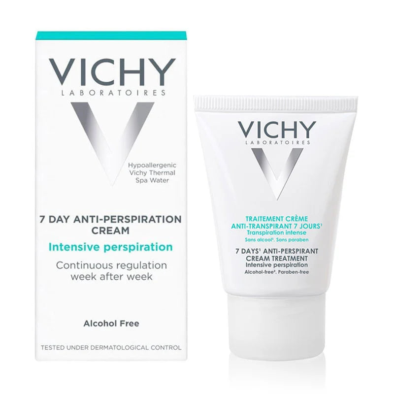 Vichy Desodorizante Tratamento em Creme Antitranspirante 7 Dias 30ml
